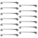 Ver imagem 1 de Barra Alça Apoio 50cm Aço Inox Kit 13 Uni Idoso Gestante Criança Suporte Anti Queda Previne Acidente