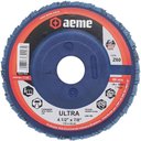 Ver imagem 1 de Disco Flap Aeme Ultra Nylon Reto Zircônio 4.1/2" (115mm) 10 Unidades