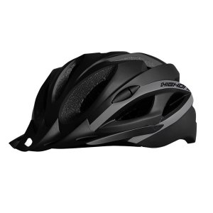 Capacete Ciclismo MTB Com Sinalizador Regulagem Win High One Preto Cinza - P (51-54cm)