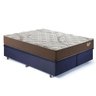 Base Box Baú Bipartido King 193x203 Suede Preto com Colchão Relax Adorabile Molas Ensacadas - 9