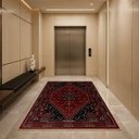 Ver imagem 2 de Tapete Clássico Oriental Abadeh 150x100 cm Tipo Persa