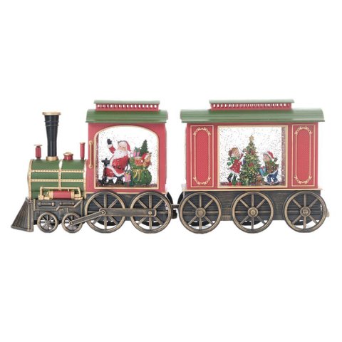 Trem Decorativo de Natal com Led 19,8x48cm