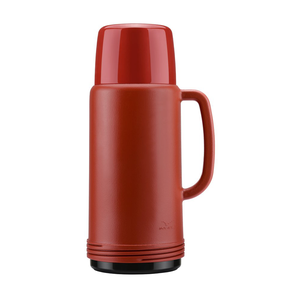 Garrafa Térmica Rolha Ideal Vermelho Velvet - 1 Litro