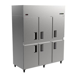 Geladeira Mini Câmara Venâncio 6 Portas 127V 560L VCFRV6P-32873 - 1