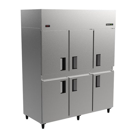 Geladeira Mini Câmara Venâncio 6 Portas 127V 560L VCFRV6P-32873