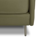 Ver imagem 5 de Sofá 4 Lugares para Sala Living Industrial 270cm Romero L06 Couro Verde Musgo - Lyam Decor