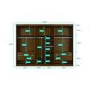 Ver imagem 2 de Guarda-Roupa com Espelho 3 Portas de Correr Milano