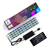 Iluminação LED Interior Carro Neon RGB Tuning C/controle Bluetooth - 1