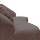 Ver imagem 7 de Namoradeira Sofá Feijão Cancún 150cm Orgânica Suede Capuccino