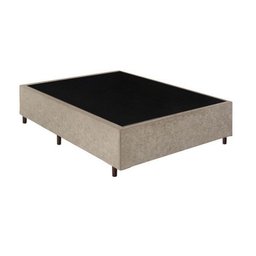 Base Cama Box Solteirão 1,10 X 1,88 X 0,32 Premium Sued Bege - 1