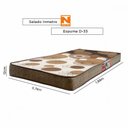 Ver imagem 3 de Colchão Solteiro PRORELAX ESPUMAS E Espuma D33 Turquesa 78cm X 188cm X 12cm Marrom Estampado Prorelax Marrom