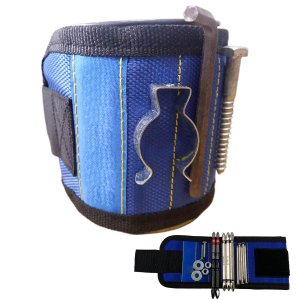 Pulseira Ima Magnetico Prego Parafuso Broca Pino Ferramenta Eletricista Montador Carpintaria Mecanic