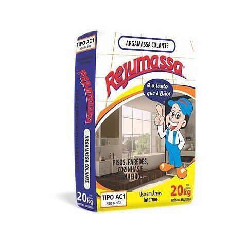 Argamassa Ac1 Interna Fardo 4x5 Kg para Cerâmica Rejumassa