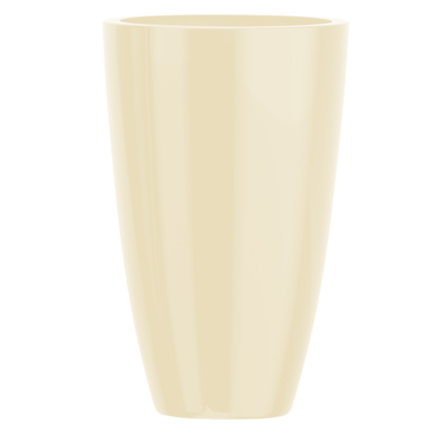 Vaso de Fibra de Vidro Roma m 70cm Brilhantes e Foscos Decorativo Areia