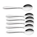 Ver imagem 1 de Jogo Colher Sopa Mesa Inox 6 Peças Restaurante Pizzaria Casa Classic