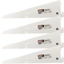 Ver imagem 1 de Kit 4 Suporte Prateleira Trilho Duplo em Aço Branco 22cm - Starfer