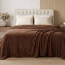 Ver imagem 2 de Manta Queen Flan Soft Texturizada Marrom 260g/m² - 1 Peça - 100% Poliéster