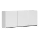 Ver imagem 7 de Kit Área de Serviço e Lavanderia com 02 Armários Aéreo 120cm e 60cm 100% MDF Branco - Desk Design Lu