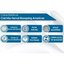 Ver imagem 5 de Cama Box Baú Solteiro: Colchão Molas Masterpocket Ensacadas Herval Maxspring American + Base Crc