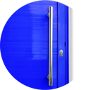 Ver imagem 3 de Porta Alumínio Lambril c/Puxador D.Azul 80 Brimak
