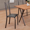 Ver imagem 2 de Kit 6 Cadeiras Tubular para Sala de Jantar Sara