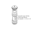 Ver imagem 2 de Reparo Acionador Valvula Hydra Completo Luxo e Master Censi