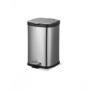 Ver imagem 1 de Lixeira Inox Pedal e Balde Frame 12l Brinox 33,9x26,1x40,3cm
