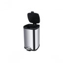 Ver imagem 4 de Lixeira Inox Pedal e Balde Frame 12l Brinox 33,9x26,1x40,3cm