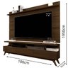 Rack com Painel para Tv 72" Vivare Wood 1.8 Cedro - 3