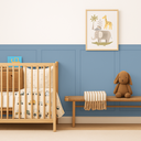 Ver imagem 3 de Kit 5 Adesivos Decorativos Meia Parede Lavável Efeito 3d - 110x60cm