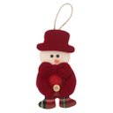 Ver imagem 4 de Kit 18 Peças Enfeite Árvore Natal Pendente Papai Noel Boneco De Neve 14cm