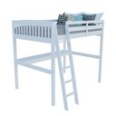 Ver imagem 2 de Cama Individual Alta com Escrivaninha - Everest Branco