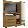 Cômoda com Painel para TV até 48 Polegadas e Armário 2 Espelhos Notável Móveis - 2