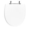 Assento Sanitário Poliéster para Louça Eros (incepa) Aço (reb. Oculto) Branco - 1