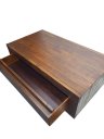 Ver imagem 1 de Mesa de Centro com Gaveta Madeira Maciça Toronto Canela