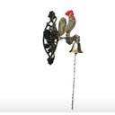 Ver imagem 2 de Sino Galo Parede Bronze Base Alumínio Fazenda Sítios Granjas