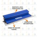 Ver imagem 2 de Desempenadeira Berox Massa Corrida Aço Inox Nivel Pro 40 Cm