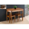 Sala de Jantar Mesa Compacta 1,00 X 70 - (02 Cadeiras) - Móveis de Gramado - 1