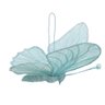 Borboleta Decorativa de Páscoa Pendurada Turquesa 20x15x5cm - 1