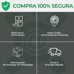 Gondola Parede 170 Fit Continuação Preto 5 Bandeja Pe Laranja - 6