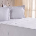 Ver imagem 5 de Jogo de Cama Solteiro 3 Pçs Line Stile 100% Poliéster 88x188x30cm Cinza Fog