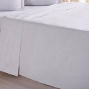 Ver imagem 2 de Jogo de Cama Solteiro 3 Pçs Line Stile 100% Poliéster 88x188x30cm Cinza Fog