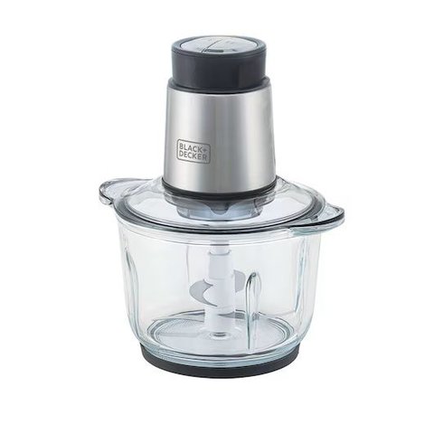 Mini Processador de Alimentos Tigela de Vidro 220 V Black+Decker