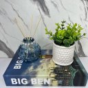 Ver imagem 3 de Kit decoração livro + vaso de cerâmica + difusor de vidro