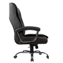 Ver imagem 2 de Cadeira Presidente Genova Mola Individual Ensacada Preta