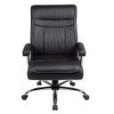 Ver imagem 1 de Cadeira Presidente Genova Mola Individual Ensacada Preta