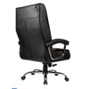 Ver imagem 3 de Cadeira Presidente Genova Mola Individual Ensacada Preta