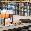 Ver imagem 2 de Takywep Dispensador Comercial de Bebidas 36l com 2 Tanques de 18l (prata)