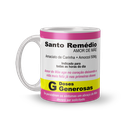 Ver imagem 1 de Caneca Divertida de Porcelana com Estampa de Remédios Amor de Mãe