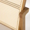 Ver imagem 6 de Cadeira de Madeira Maciça Hermes Tela no Encosto Cappuccino / Linho